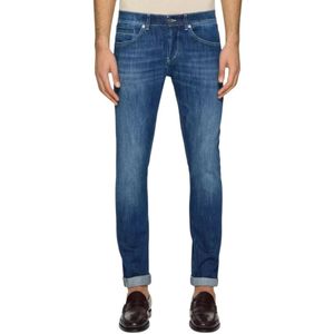 Dondup, Heren, Jeans, Blauw, Maat: W31 Katoen,