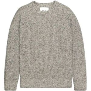 Nn07, Heren, Sweatshirts & Hoodies, Grijs, Maat: L Wol,