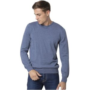 Gran Sasso, Heren, Truien, Blauw, Maat: 3XL Wol,