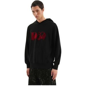 1989 Studio, Heren, Sweatshirts & Hoodies, Zwart, Maat: L