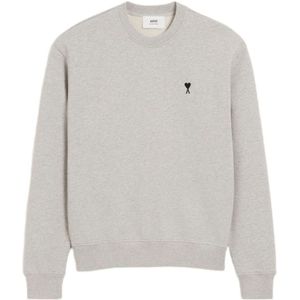 Ami Paris - Sweatshirt - Grijs - Katoen