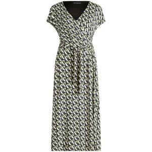 Betty Barclay - Jurk - Donkerblauw - Wikkel Design - 3/4 Lengte