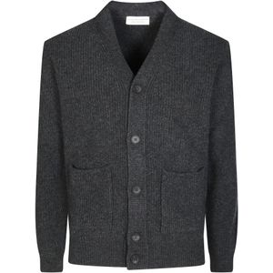 Filippo De Laurentiis, Heren, Truien, Grijs, Maat: M Wol,