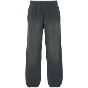 Golden Goose, Heren, Broeken, Zwart, Maat: S Katoen,