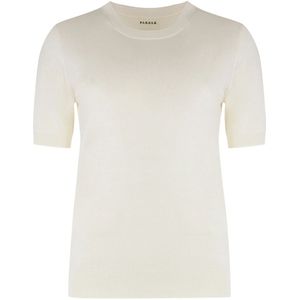 P.a.r.o.s.h., Dames, Truien, Beige, Maat: XS Zijde,