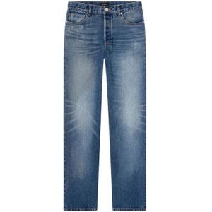 A.p.c., Heren, Jeans, Blauw, Maat: W29 Katoen,