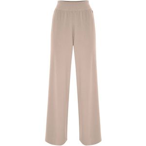 Kocca, Dames, Broeken, Beige, Maat: S Viscose,