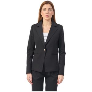 YES Zee, Dames, Jassen, Zwart, Maat: XL Katoen,