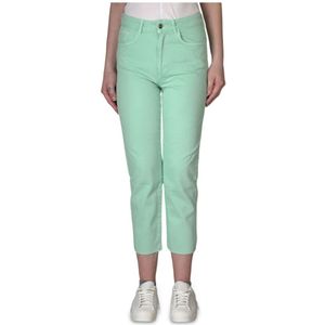 Hinnominate, Dames, Jeans, Groen, Maat: M