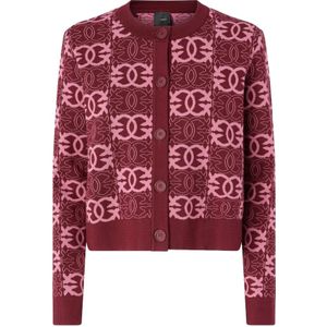 Pinko, Dames, Truien, Rood, Maat: L Viscose,