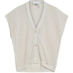 Cinque, Dames, Truien, Beige, Maat: M Viscose,