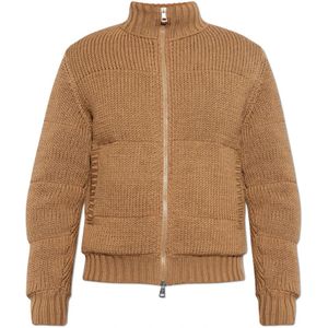 Moncler Wollen donsjack , Beige , Heren , Maat: L