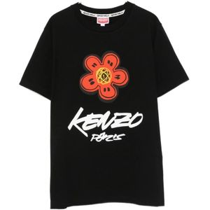 Kenzo, Dames, Tops, Zwart, Maat: S