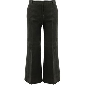 QL2 Quelledue, Dames, Broeken, Groen, Maat: XS Katoen,