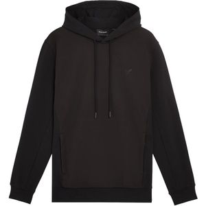 Lyle & Scott - Softshell Hybrid Pullover Hoodie - Zwart