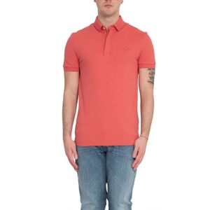 Lacoste, Heren, Tops, Roze, Maat: XL Katoen,