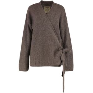 UMA Wang, Dames, Truien, Bruin, Maat: XS