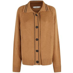 Tela, Dames, Truien, Bruin, Maat: S Wol,