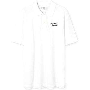 Maison Kitsuné, Heren, Tops, Wit, Maat: M