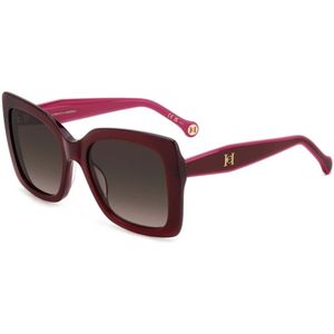 Carolina Herrera, Dames, Accessoires, Rood, Maat: 54 MM