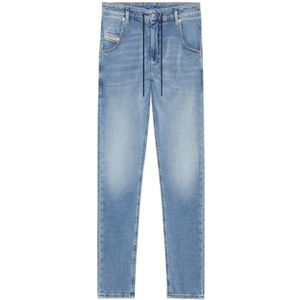 Diesel, Heren, Jeans, Blauw, Maat: W34 L32 Katoen,