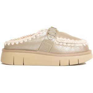 Mou, Dames, Schoenen, Beige, Maat: 39 EU Leer,