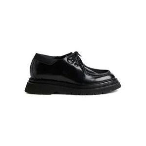 Dsquared2 Zwarte lakleren loafers , Black , Heren , Maat: 41 EU