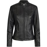 Bugatti - Klassieke Leren Jas - Zwart - Dames