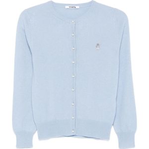 Vivetta, Dames, Truien, Blauw, Maat: S