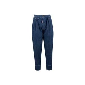 Dsquared2 Loose-fit Jeans , Blue , Dames , Maat: 2XS