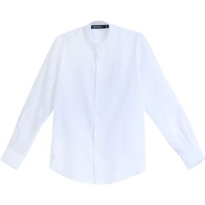 Karl Lagerfeld, Heren, Overhemden, Wit, Maat: L Linnen,