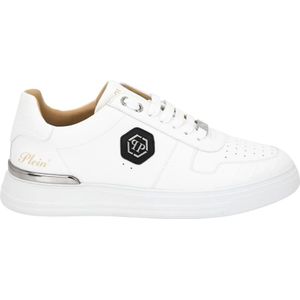 Philipp Plein, unisex, Schoenen, Wit, Maat: 36 EU Leer,