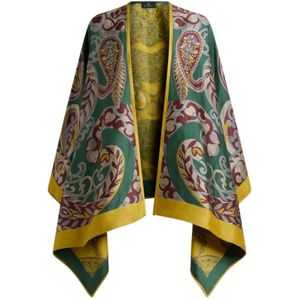 Etro, Dames, Jassen, Veelkleurig, Maat: ONE Size Wol,