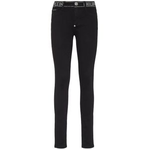 Philipp Plein, Dames, Jeans, Blauw, Maat: W31 Denim,