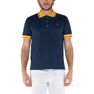 Wales Bonner, Heren, Tops, Blauw, Maat: L Katoen,