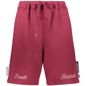 Isabella 1985, Heren, Korte broeken, Rood, Maat: S Katoen,