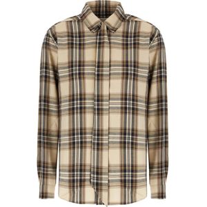 Saint Laurent, Dames, Blouses & Shirts, Veelkleurig, Maat: S Katoen,