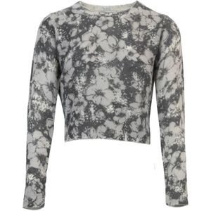 Moschino, Dames, Truien, Grijs, Maat: S Jersey,