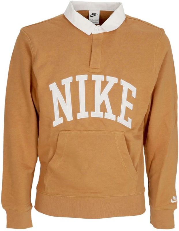 Polo met lange mouwen Nike Club Fleece