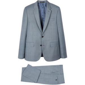 Paul Smith, Heren, Pakken, Blauw, Maat: L Wol,