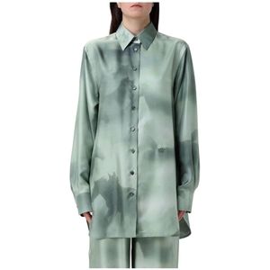 Stella McCartney, Dames, Blouses & Shirts, Veelkleurig, Maat: S Zijde,