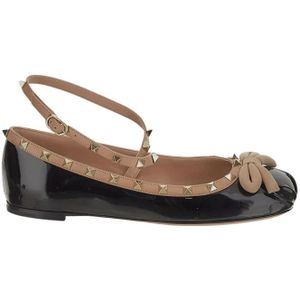 Valentino Garavani, Dames, Schoenen, Zwart, Maat: 37 EU Leer,