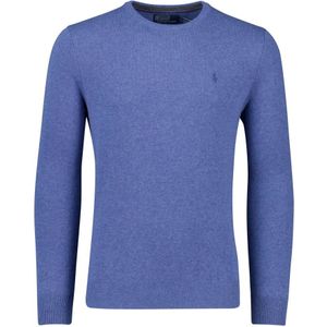 Polo Ralph Lauren - Trui - Saffier - Merino Wol - Lange Mouw