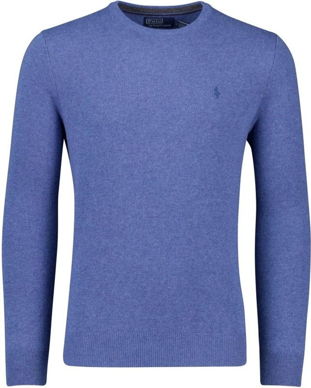 Polo Ralph Lauren - Trui - Saffier - Merino Wol - Lange Mouw