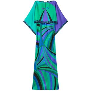 Pucci, Dames, Jurken, Veelkleurig, Maat: L