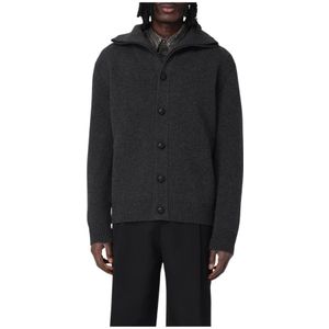 Bottega Veneta, Heren, Truien, Grijs, Maat: L