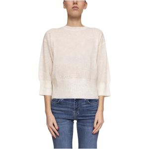 Fabiana Filippi, Dames, Truien, Beige, Maat: S Mohair,
