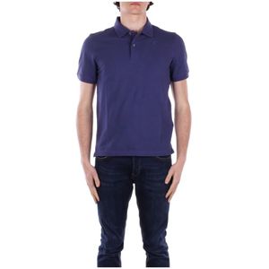 K-Way, Heren, Tops, Blauw, Maat: L Katoen,