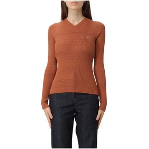 Twinset, Dames, Truien, Bruin, Maat: M