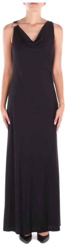 Lauren Ralph Lauren - Avondjurk - Zwart - Jersey - Lang/maxi